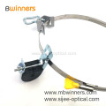 FTTH Hoop Fastening Retractor Fiber Optic Cable Bracket for Pole